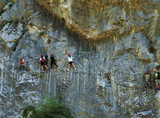 Via Ferrata Climbing