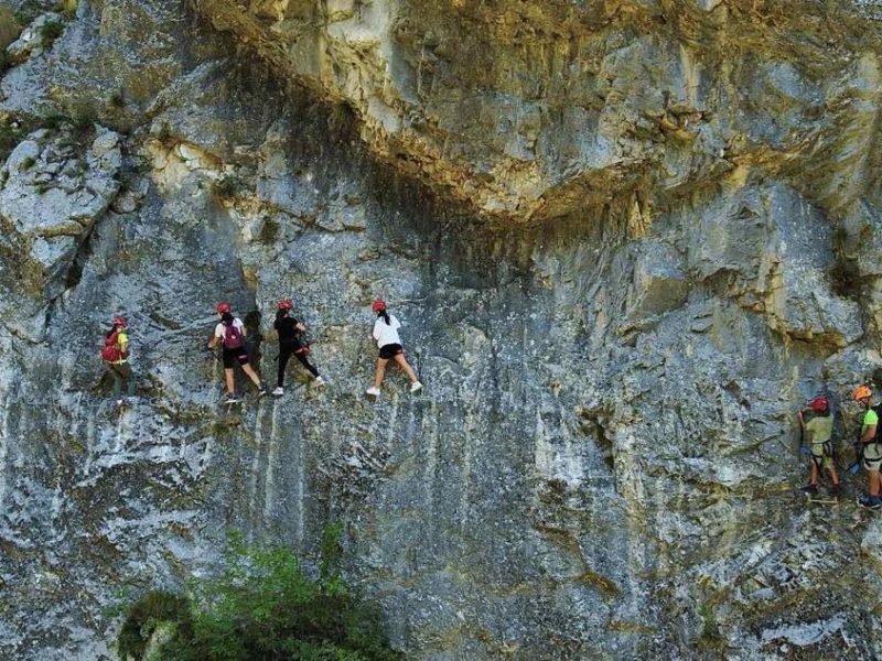 Via Ferrata Climbing