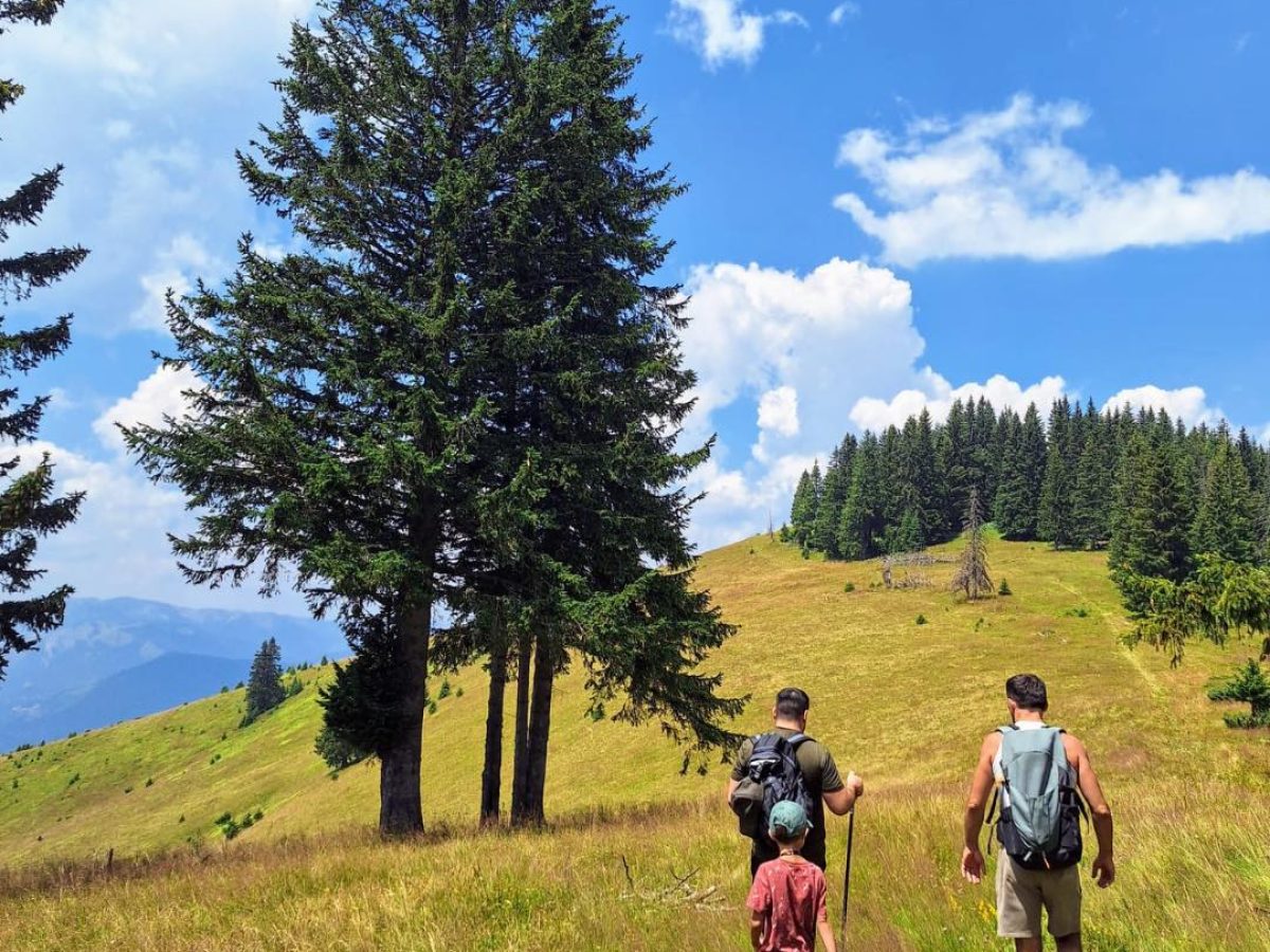 Hiking trail in Rugova Valley, Kosovo